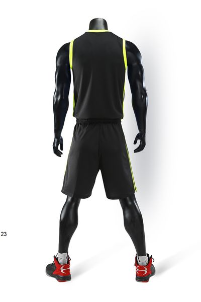 

2019 new blank basketball jerseys printed logo mens size s-xxl price fast shipping good quality a006 black b0032, Black;red