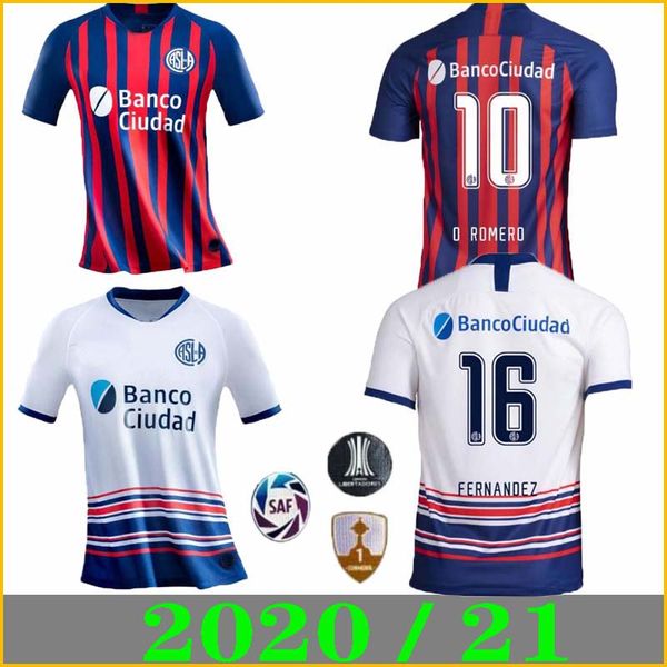 

2020 2021 san lorenzo de almagro soccer jersey 20 21 home away argentina belluschi fernandez blanco romero gaich piatti football shirt, Black;yellow