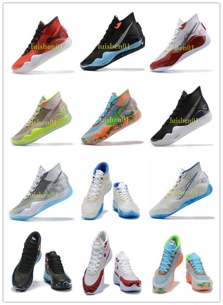 

2019 new kd 11 ep white orange foam pink paranoid oreo ice basketball shoes original kevin durant xi kd12 men trainers sneakers size 7-12 c6