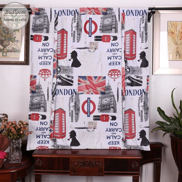 

budloom london style short blackout curtains for bedroom kitchen small roman curtain window single panel curtains for boys room