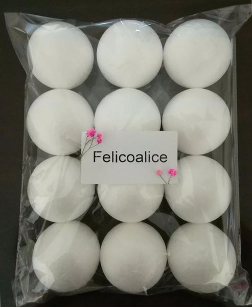 

30 20 15 12 10cm 9cm 8cm 7cm white foam balls home decorations ornaments diy christmas tree decorations snowballs white snowball