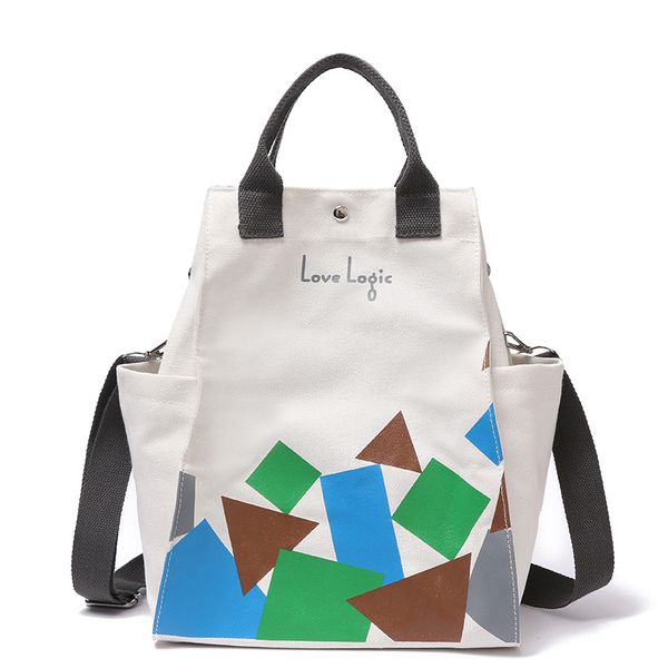 

hg crossbody female korean fashion casual large capacity canvas bag lunch box lunch bag