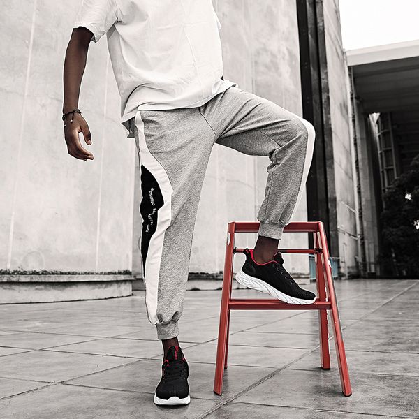 

black men mesh sneaker causal mens light informales zapatos casual men sneaker slip casual 39 knitting leather shockproof white