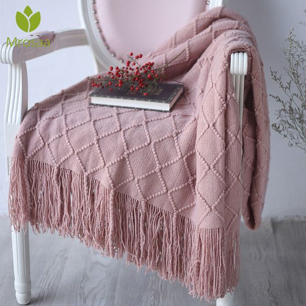 

new warm nordic knitted blanket throw thread blanket on the beds sofa plaid travel tv nap soft towel bed plaid tapestry