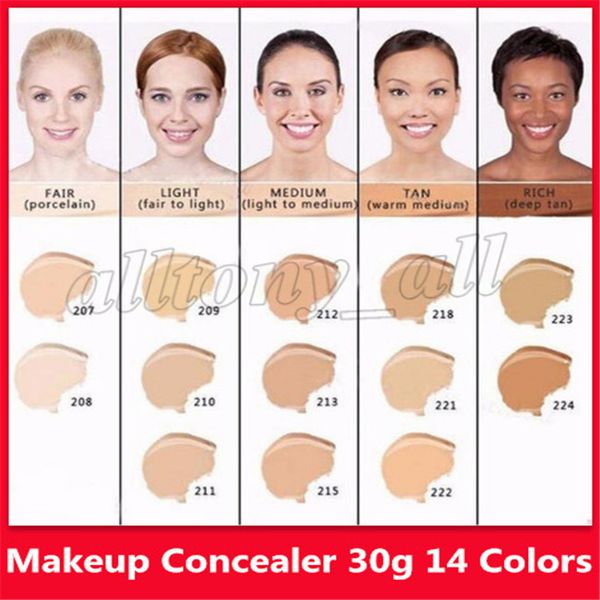 D Concealer Makeup Cover Foundation Cream Make Up 30g 50th Anniversary Limited Version Cosmetic 14 Farben Drop Shiping