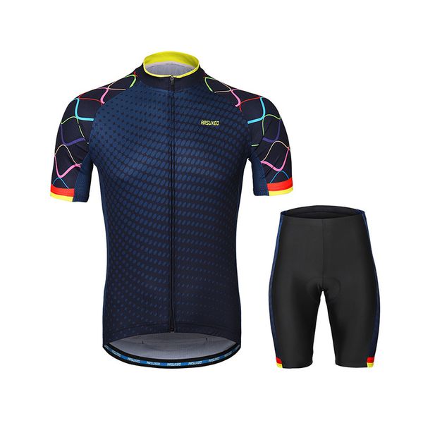 

summer wicking breathable and quick-drying cycling short-sleeved suit mountain bike clothing variety