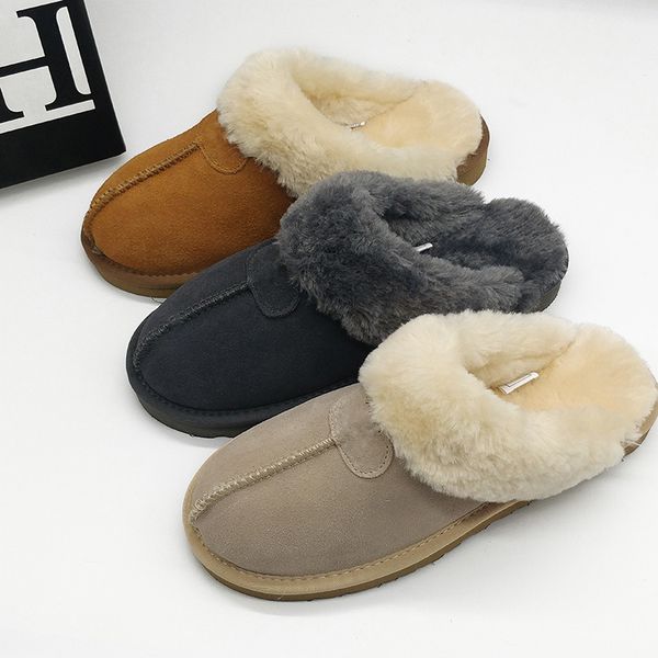 

australia wgg mens slippers boots ankle boots women snow boots winter shoes stiefel stivali bottes chuteiras australie for women, Black