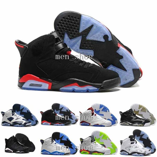 

new mens 6 xi basketball shoes men women low athletic sport shoes 6s infrared sneakers red size41-47