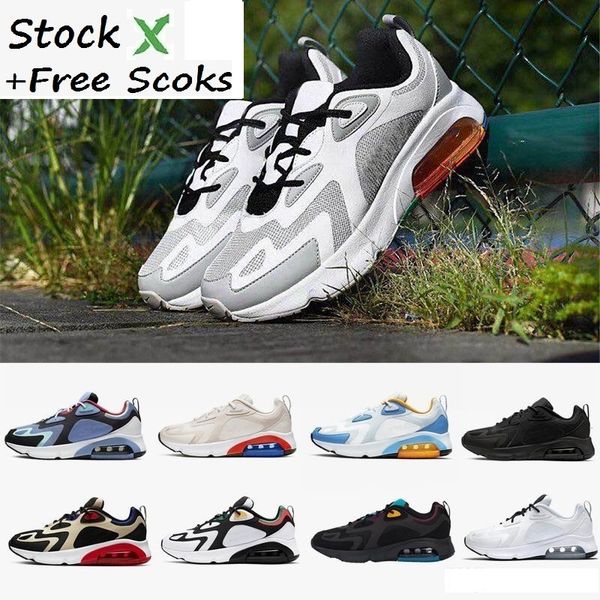 

stock x designer men running shoes 200 air sand mystic green triple black white grey royal pulse trainers outdoor max sneakers