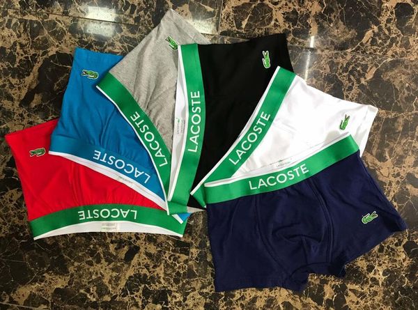 

diamond check letter print boxers 3pcs/lot famous mens underwear boxer brief shorts underwear casual short man breathable underwear, Black;white