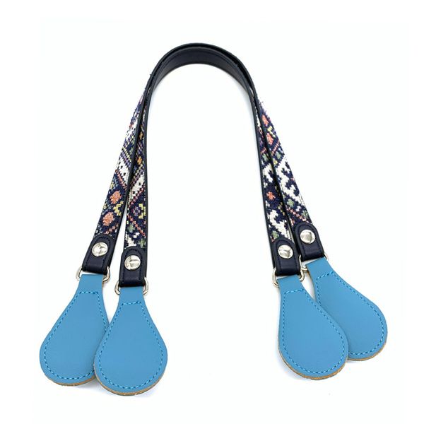 

for obag blue drops end bag handle, Black