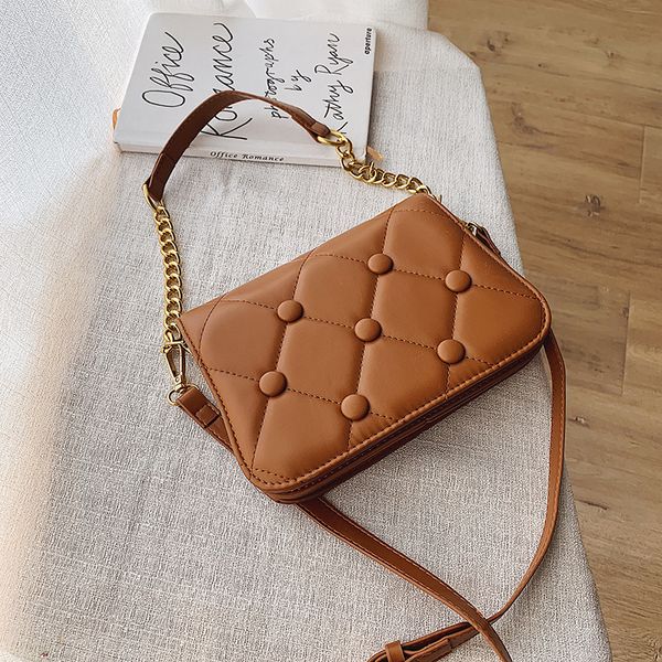 

girl's handbag women's bag 2019 new korean fashion chain one shoulder messenger bag small square