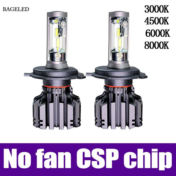 

bageled h4 led h7 h11 h8 9006 9005 hb4 h1 h3 hb3 csp 4500k car auto headlight 50w 6000lm low beam bulb automobile lamp 6500k