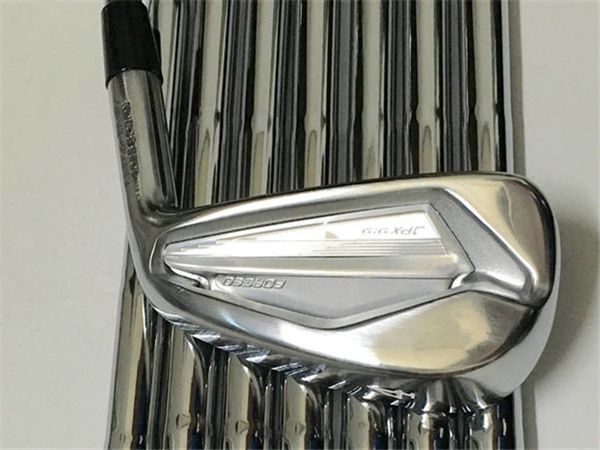 

brand new jpx919 iron set jpx919 golf forged irons golf clubs 4-9pgw regular/stiff flex steel shaft with head cover