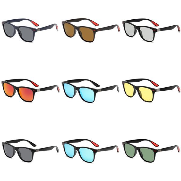 

yxvaxl new fashion men's vintage sunglasses gunmetal frame black 58mm glass lens uv400 protection brown case #802, White;black