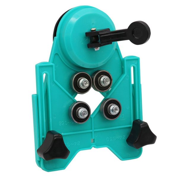 

adjustable 4-80mm ceramic porcelain drill bit cutter tile glass openings locator hole saw core guide with vacuum base sucker