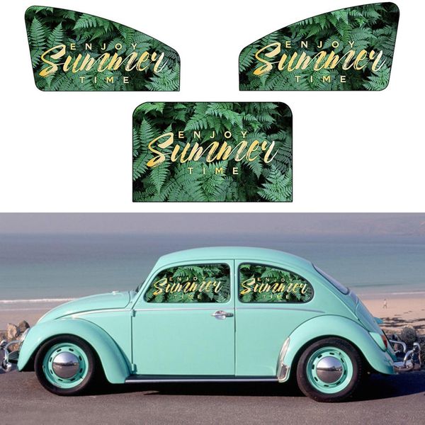 

magnetic car sunshade sun visor car sunscreen insulation sunshade automatic retractable side window shade cloth high density