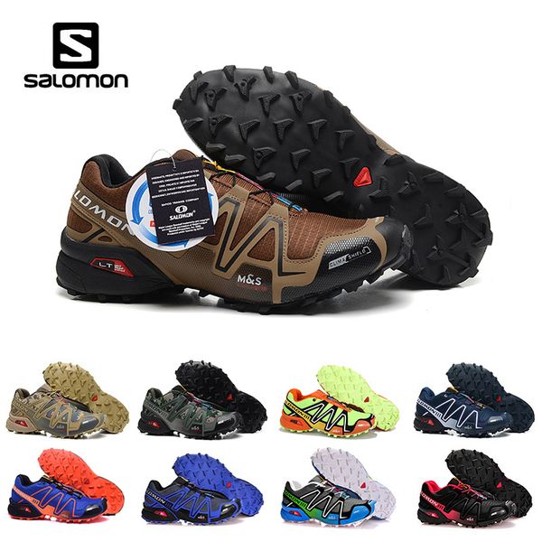 

Salomon peed cro 3 iii c outdoor running hoe for men women black white breathable athletic hoe port neaker ize 40 46