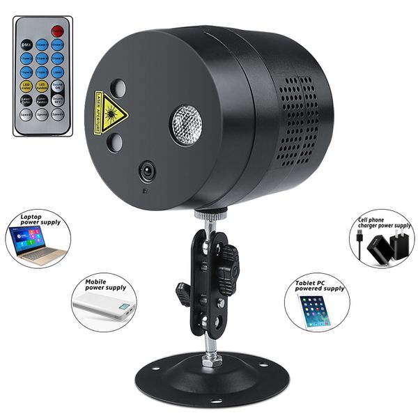 

mfl 3w led rgb mini sound active/ auto-play/ir remote control laser projector stage light for bar night club