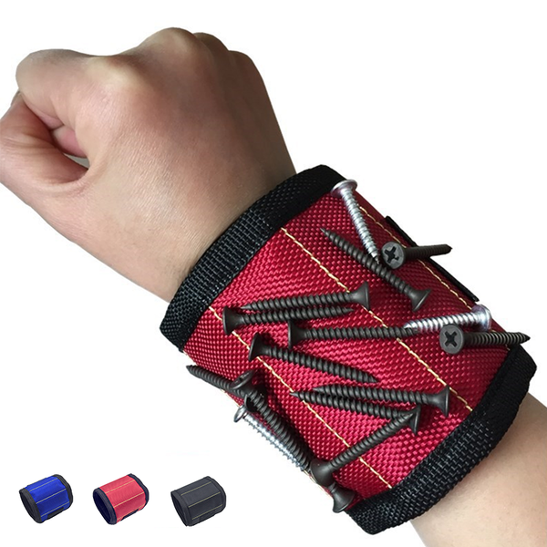 

1pcs magnetic wristband hand wraps screws drill holder belt hand tool accessories strong magnet wristband