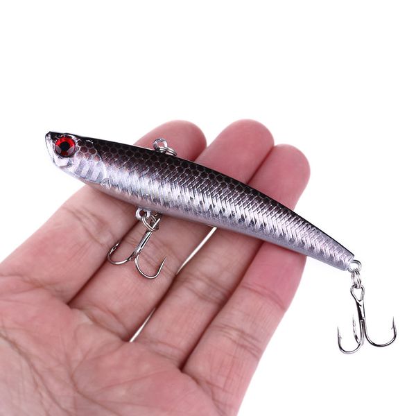 

1 pc. 9.5 cm/26g tough fishing lure vib rattlin hook fishing sinking vibration rattlin hooktion bait pencils gear