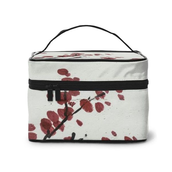 

a makeup bag wash bag receptacle cosmetic traditional chinese painting (2