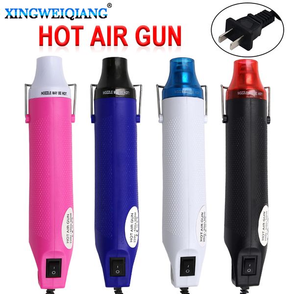 

220v 300w heat gun us plug industrial electric air gun kit professional heatguns shrink plastic wrap blower heater