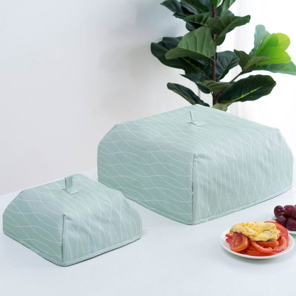 

foldable cover dish cover dust cover-large-xia yeyu kitchen meal aluminum film insulation table