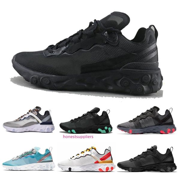 

2019 new undercover x react element 87 55 running shoes men women tour yellow orange p pee thunder blue mens trainers sports sneakers