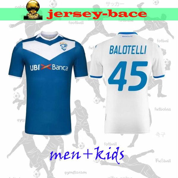 

new 19 20 brescia soccer jersey balotelli home away tonali magnani donnarumma aye bisoli zmarhal kids men football shirt, Black;yellow