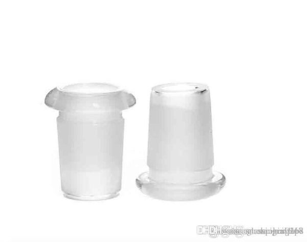 18.8mm male to 14.5 female glass adapter 14mm connector on 18mm ground glass bongs adapter