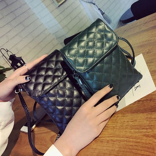 

2020 summer new mobile phone bag korean version of embroidered women's bag mobile phone flip single shoulder messenger