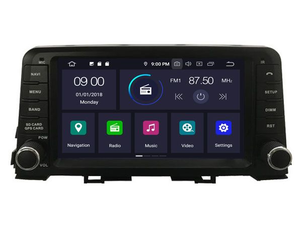 

ruiso 4g+64g 8-core car dvd player android 9.0 for kia picanto 2017 car multimedia auto stereo 1080p gps wifi dvr dab obd ips
