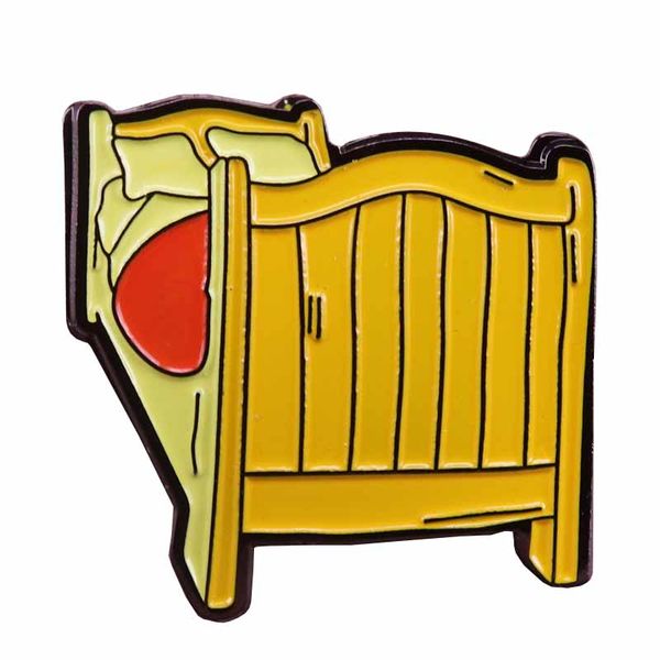 2019 Van Gogh Bed Pin Esthetic Painting Lovers Badge Inspired By Bedroom In Arles Brooch Artist Teacher Gift From Simida265 1 81 Dhgate Com