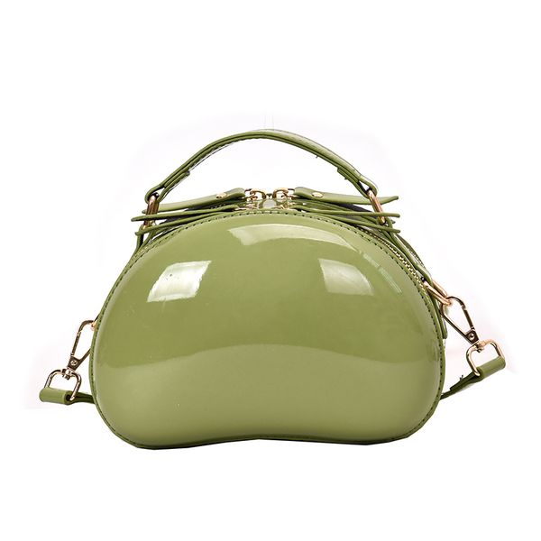 

summer women shoulder bag fashion female messenger bag new youth waterproof green hard shell girl dating bags