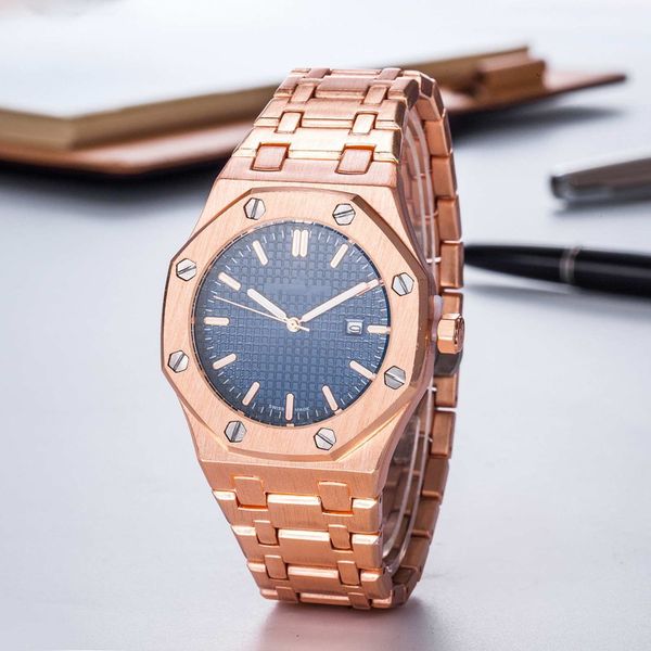 

luxury designer men watches waterproof date watch men watches silver strap blue stainless mens mechanical orologio di lusso wristw, Slivery;brown