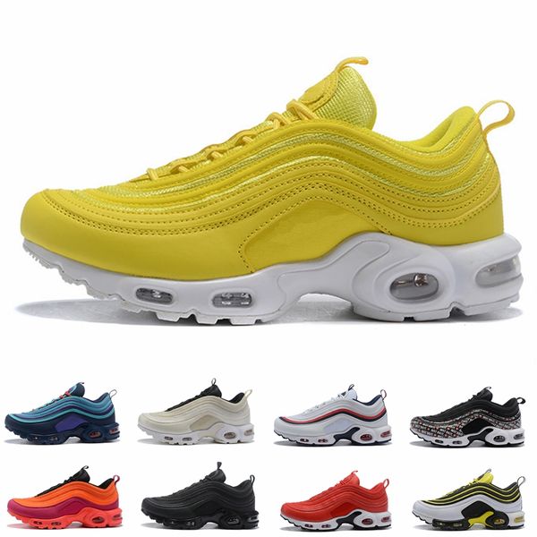 

designer plus tn triple white black pink running shoes og metallic gold silver bullet mens trainers women sports shoe sneakers