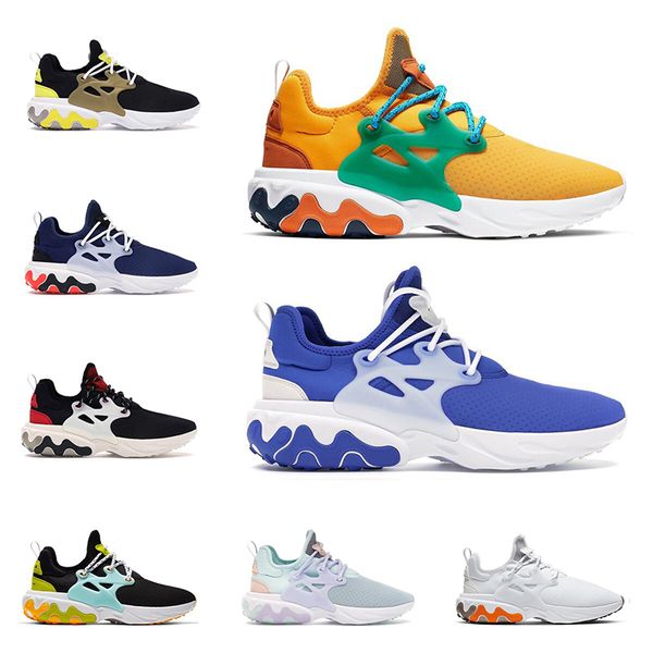 

react presto beams running shoes for men women triple black dharma hyper royal rabid panda mens breathable trainer sports runners