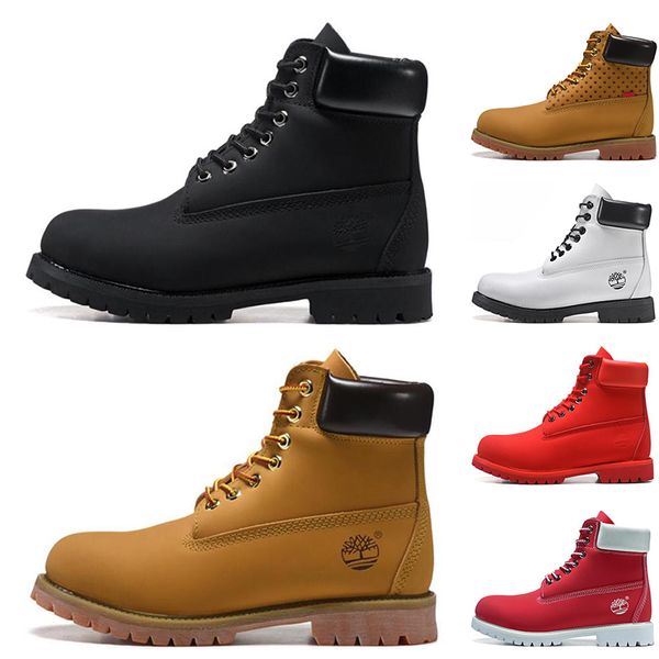 

classic timberland boots winter snow triple white black mens trainers sports sneakers casual shoes outdoor jogging