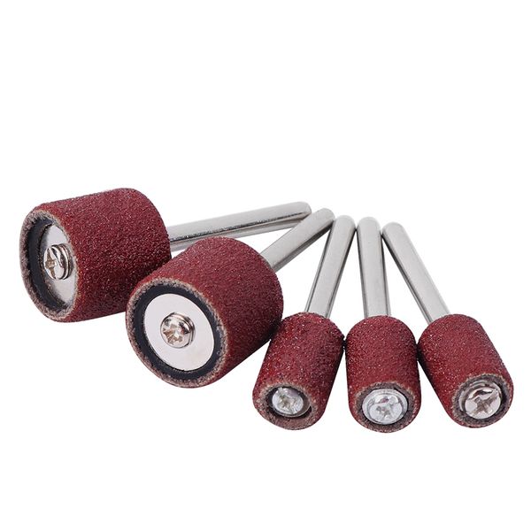 

grinding connecting rod for sandpaper ring accessories electric rotary tool accessory for dremel bit set 5pcs