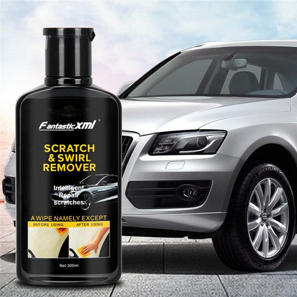 

carprie car auto repair wax car scratch swirl remover kit ultimate scratch remover paint restorer body repair 300ml jy11