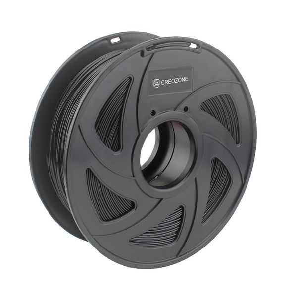 Freeshipping Premium PETG-Filament, 1,75 mm, 1 kg Spule, große Transparenz und Klarheit, 3D-Drucker-Filament, schwarze Farbe