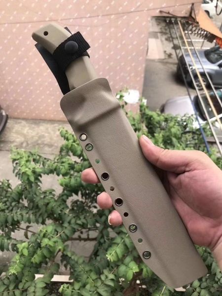 

dc53 steel hunting straight knife tactical knife survival knife outdoor tools tactical k sheath ing