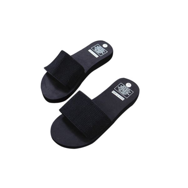 

sleeper #401 2019 new summer women shoes platform bath slippers wedge beach flip flops slippers shoes casual ing, Black