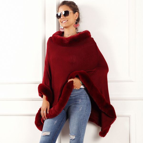 

plus size women off shoulder loose pullover sweater long sleeve knit sweater jumper ladies casual fall #j30, White;black