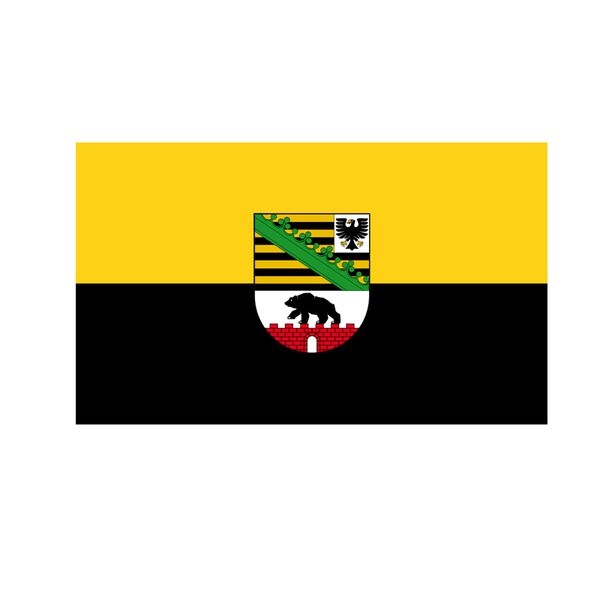 

90*150cm germany states flag of saxony-anhalt 3*5ft polyester flag banner decoration flying indoor and outdoor flag festive gifts