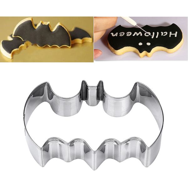 Plätzchen Keks Marzipan Ausstecher Batman Ausstechform Helloween