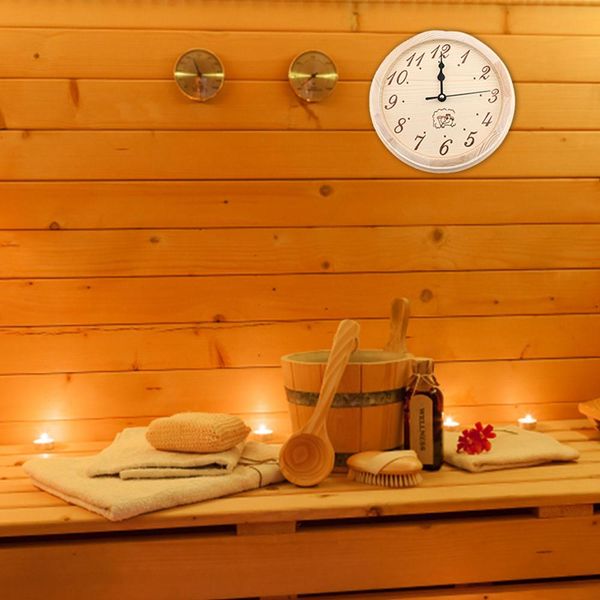 

creative modern loft cafe wooden pendant clock silent retro wood roman numerals big wall clock room home decor