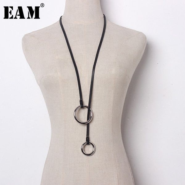 

eam] 2019 spring fashion new simple personality bicyclic clavicle chain sweet temperament necklace women' la355, Silver
