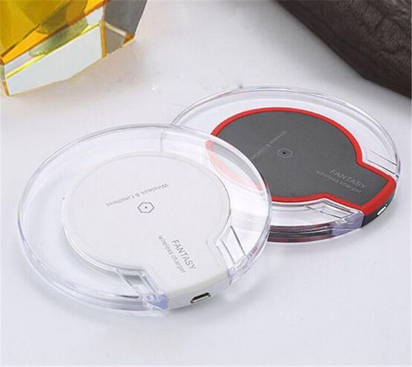 

wireless phone charger portable fantasy crystal universal led lighting tablet charging for iphone 11 8 samsung s8 micro usb